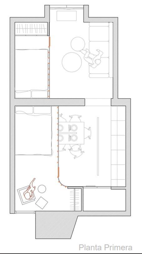 Apartamento Cozy Triplex En Malasana Madri